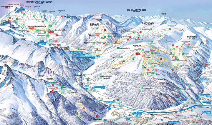 горнолыжные курорты Австрии