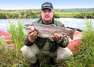 спортивная рыбалка на Камчатке