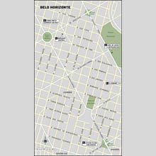 увеличить Бело-Оризонти Бразилия карта