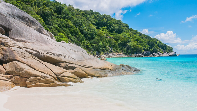 отдых на пляже