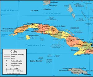 увеличить Куба карта