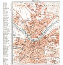 Дрезден карта Германия