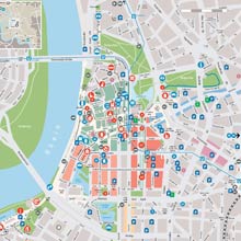 Дюссельдорф карта Германия