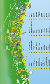 Карта Солнечный берег