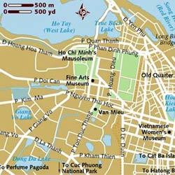 увеличить схема города Ханой