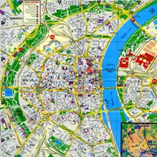 Кельн карта Германия