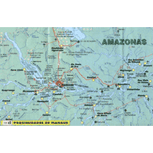 увеличить район города Манаус