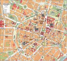 Мюнхен карта Германия