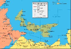 Карты Острова Принца Эдуарда