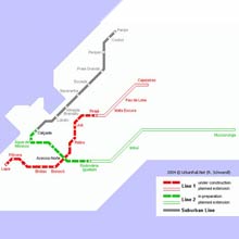 увеличить метрополитен Салвадор - Бразилия